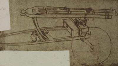 Triple Barrel Cannon Leonardo da Vinci
